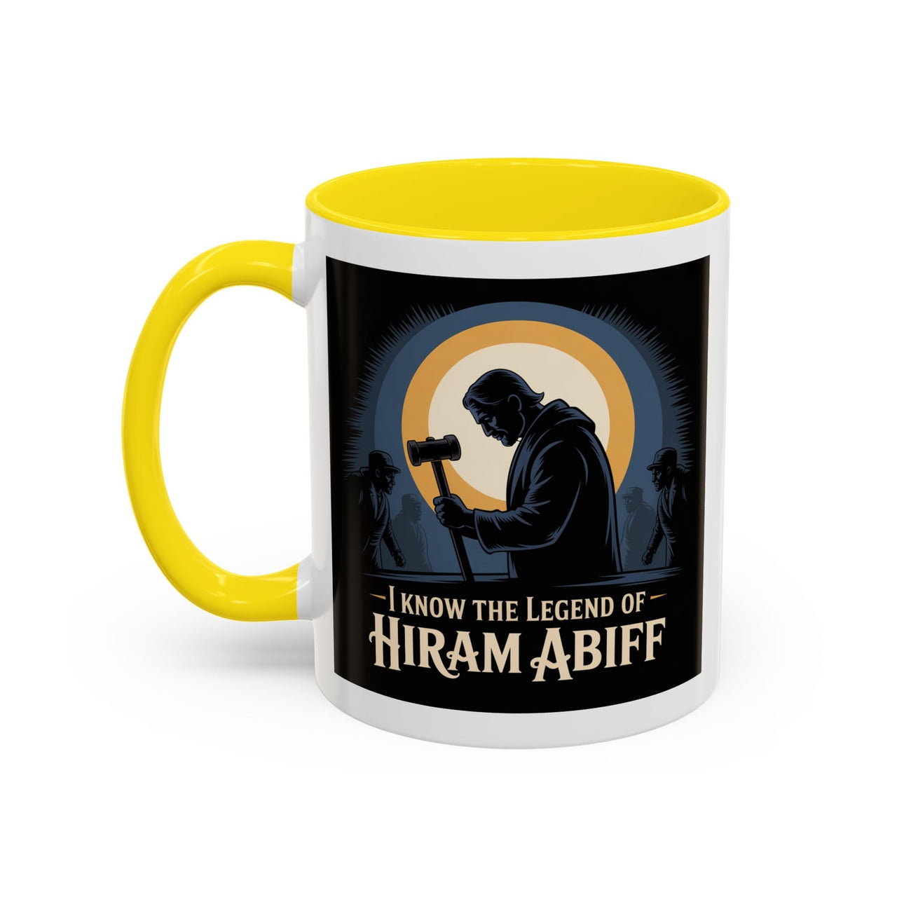 Premium Ready to Go Freemason Design | The Third Degree | Master Mason | I know the legend of Hiram Abiff | Ready to Go Design - Masonic Mugs