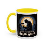 Premium Ready to Go Freemason Design | The Third Degree | Master Mason | I know the legend of Hiram Abiff | Ready to Go Design - Masonic Mugs