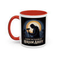 Premium Ready to Go Freemason Design | The Third Degree | Master Mason | I know the legend of Hiram Abiff | Ready to Go Design - Masonic Mugs