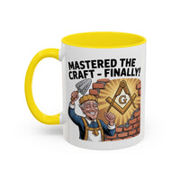 Premium Ready to Go Freemason Design | The Third Degree | Master Mason | Mastering the Craft - Masonic Mugs