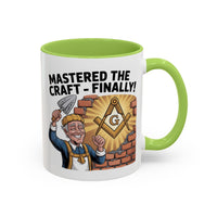 Premium Ready to Go Freemason Design | The Third Degree | Master Mason | Mastering the Craft - Masonic Mugs