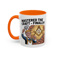 Premium Ready to Go Freemason Design | The Third Degree | Master Mason | Mastering the Craft - Masonic Mugs