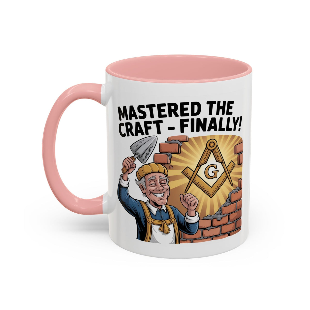 Premium Ready to Go Freemason Design | The Third Degree | Master Mason | Mastering the Craft - Masonic Mugs