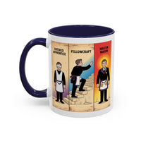 Premium Ready to Go Freemason Design | The Third Degree | Master Mason | Progression - Masonic Mugs