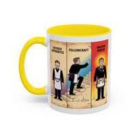 Premium Ready to Go Freemason Design | The Third Degree | Master Mason | Progression - Masonic Mugs