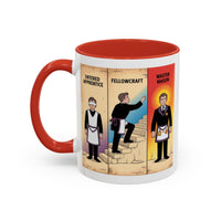 Premium Ready to Go Freemason Design | The Third Degree | Master Mason | Progression - Masonic Mugs
