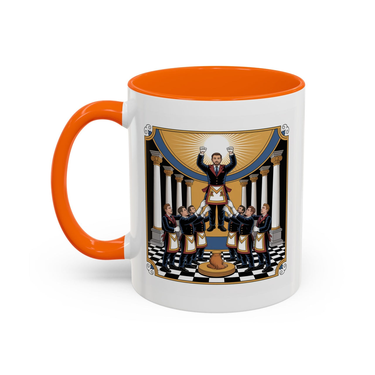 Premium Ready to Go Freemason Design | The Third Degree | Master Mason | Raised - Masonic Mugs