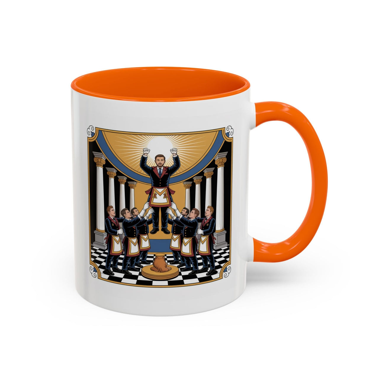 Premium Ready to Go Freemason Design | The Third Degree | Master Mason | Raised - Masonic Mugs