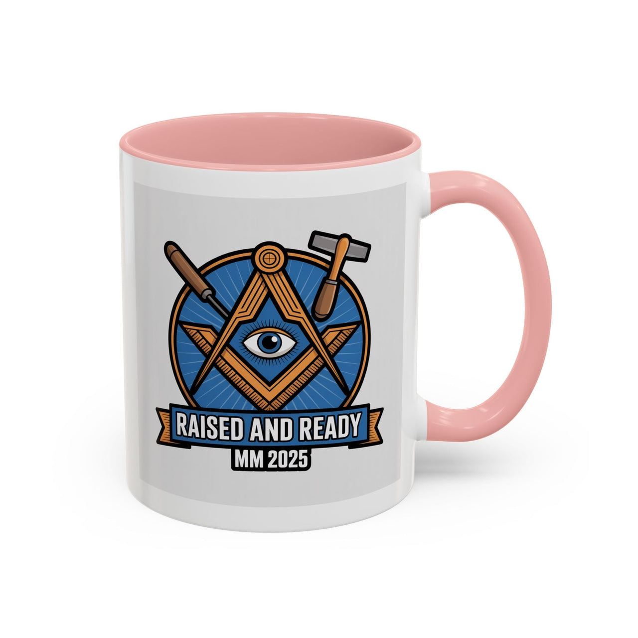 Premium Ready to Go Freemason Design | The Third Degree | Master Mason | Raised and Ready 2025 - Masonic Mugs