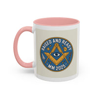 Premium Ready to Go Freemason Design | The Third Degree | Master Mason | Raised and Ready 2025 - Masonic Mugs