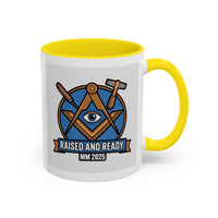 Premium Ready to Go Freemason Design | The Third Degree | Master Mason | Raised and Ready 2025 - Masonic Mugs