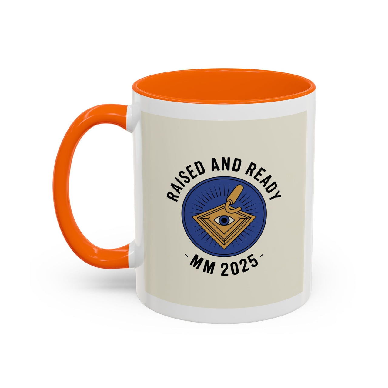 Premium Ready to Go Freemason Design | The Third Degree | Master Mason | Raised and Ready 2025 - Masonic Mugs