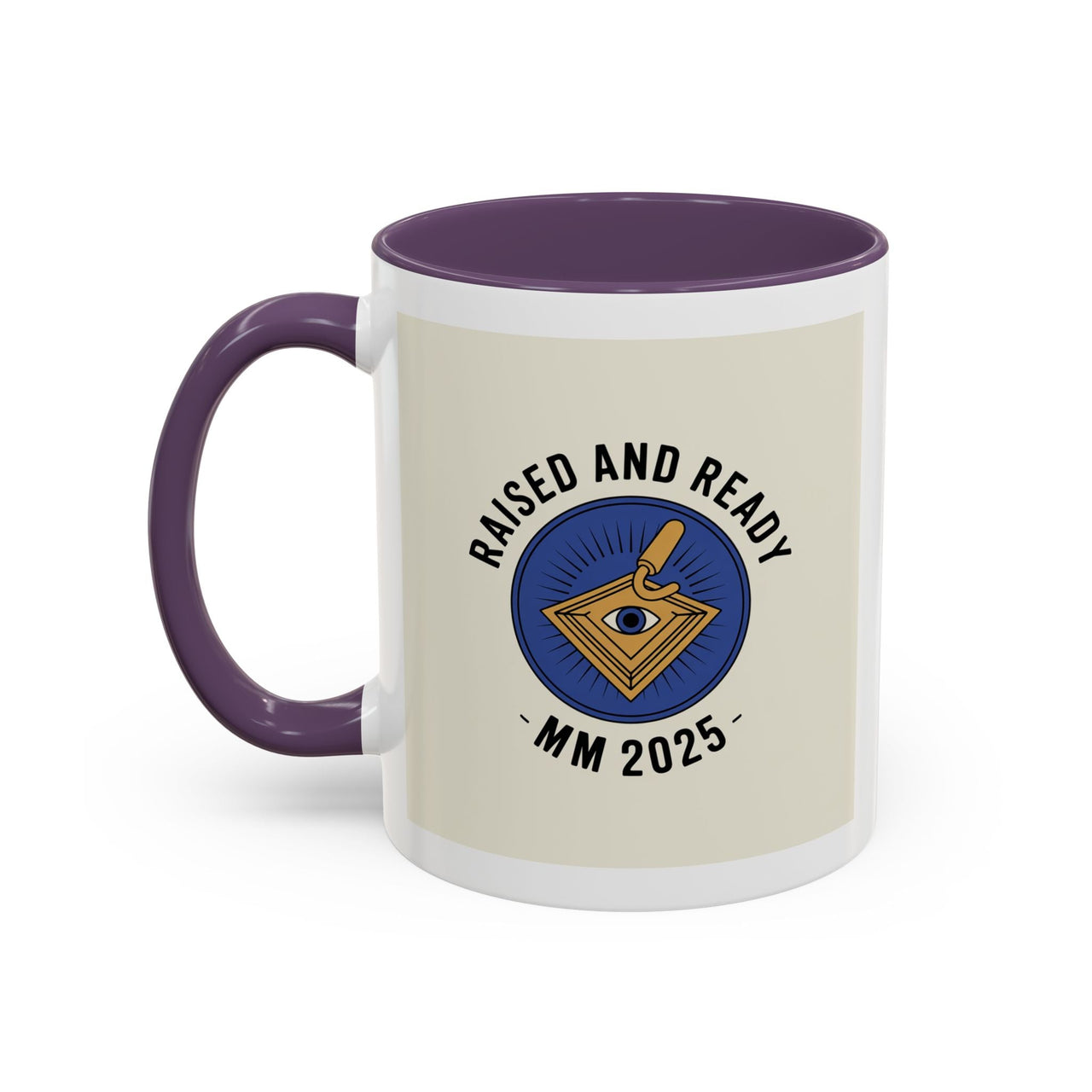 Premium Ready to Go Freemason Design | The Third Degree | Master Mason | Raised and Ready 2025 - Masonic Mugs
