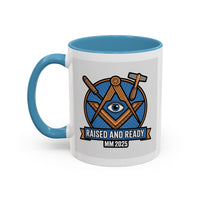 Premium Ready to Go Freemason Design | The Third Degree | Master Mason | Raised and Ready 2025 - Masonic Mugs