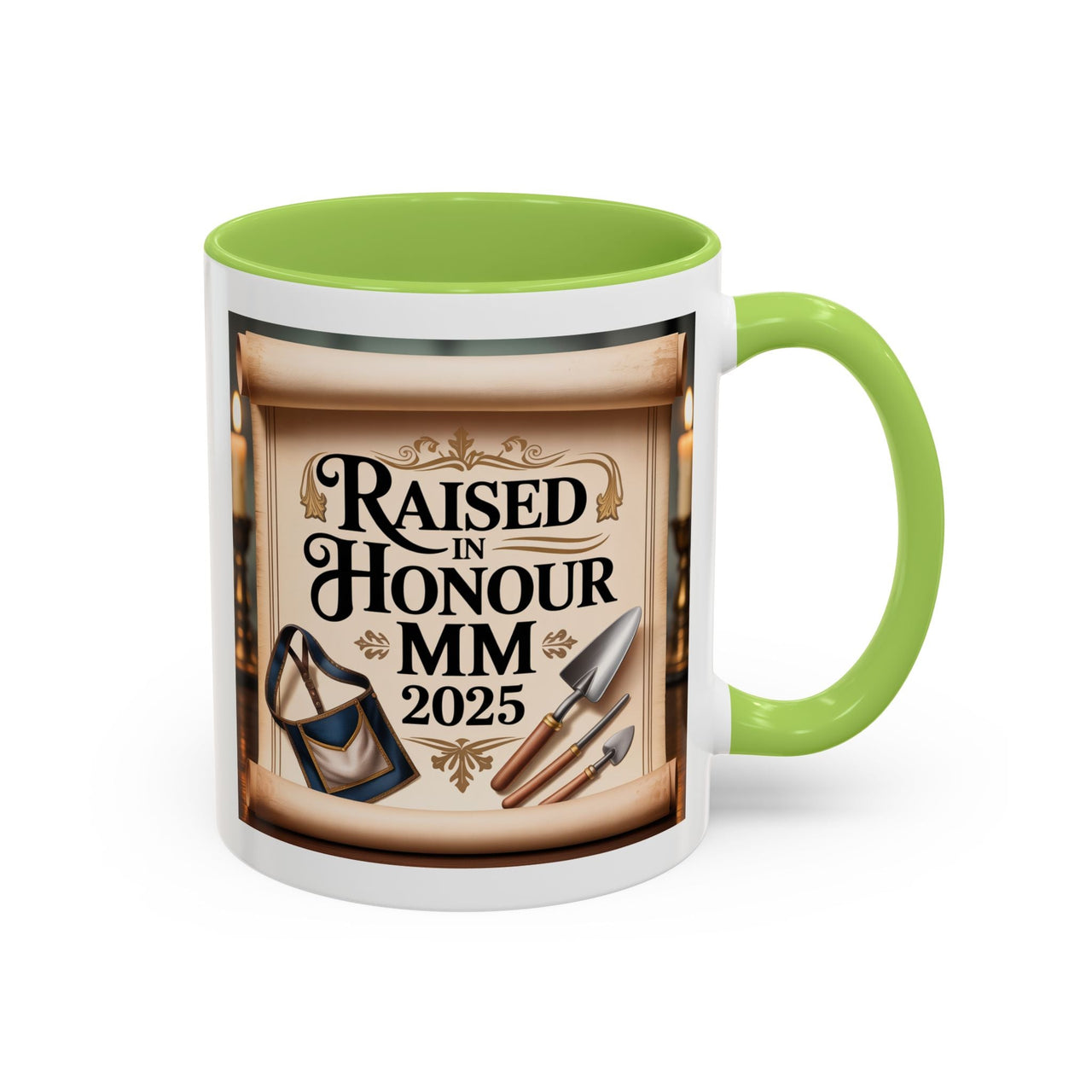 Premium Ready to Go Freemason Design | The Third Degree | Master Mason | Raised in Honour 2025 - Masonic Mugs