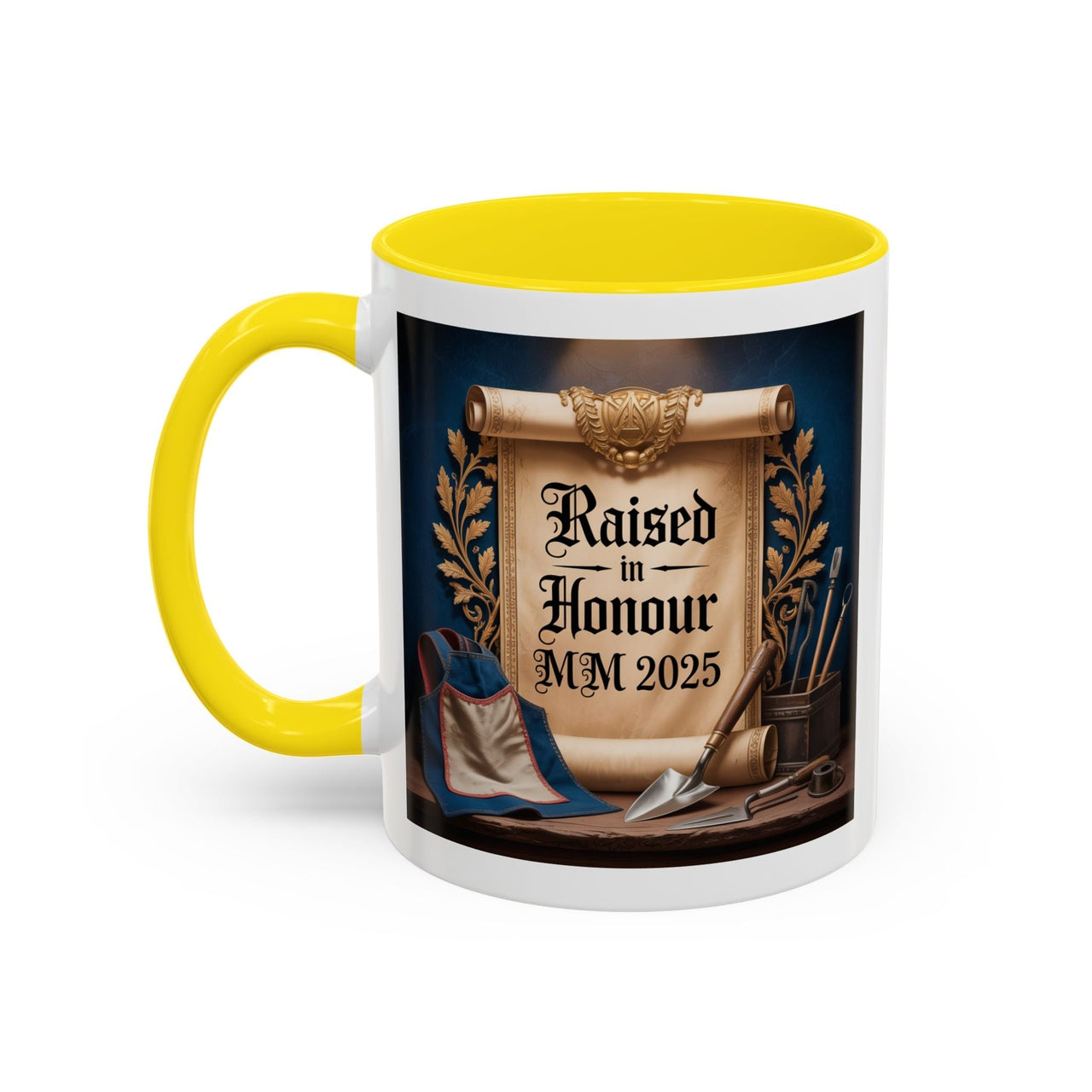 Premium Ready to Go Freemason Design | The Third Degree | Master Mason | Raised in Honour 2025 - Masonic Mugs