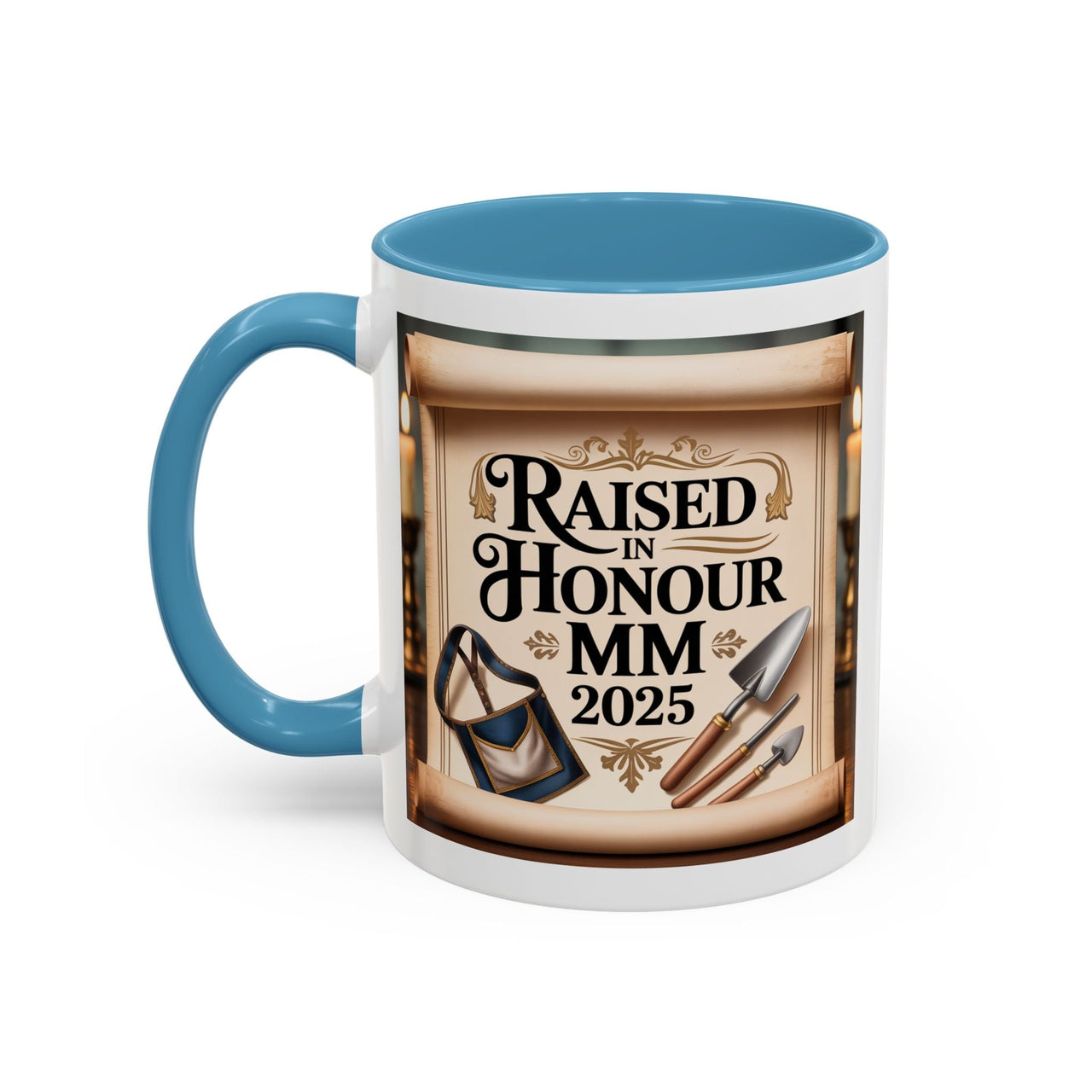 Premium Ready to Go Freemason Design | The Third Degree | Master Mason | Raised in Honour 2025 - Masonic Mugs