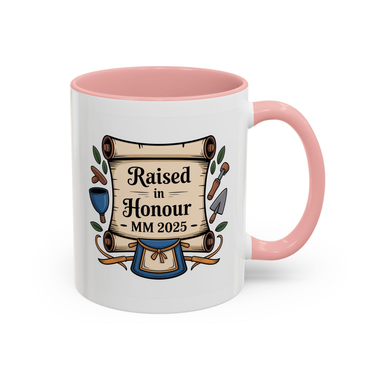 Premium Ready to Go Freemason Design | The Third Degree | Master Mason | Raised in Honour 2025 - Masonic Mugs