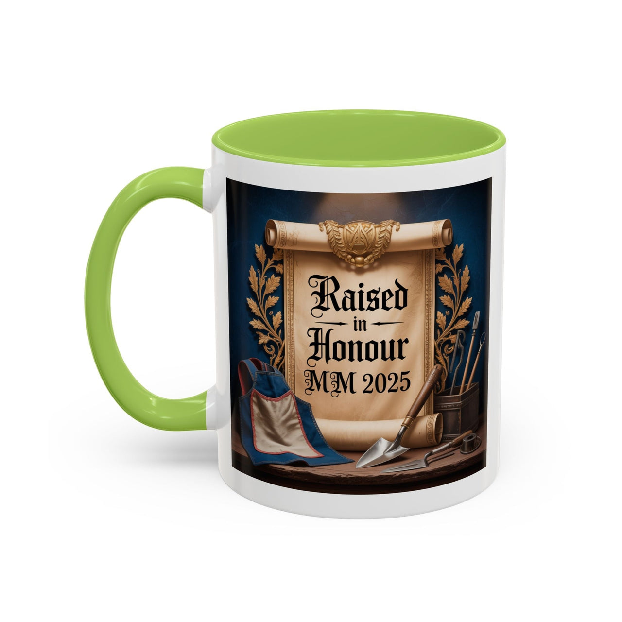 Premium Ready to Go Freemason Design | The Third Degree | Master Mason | Raised in Honour 2025 - Masonic Mugs