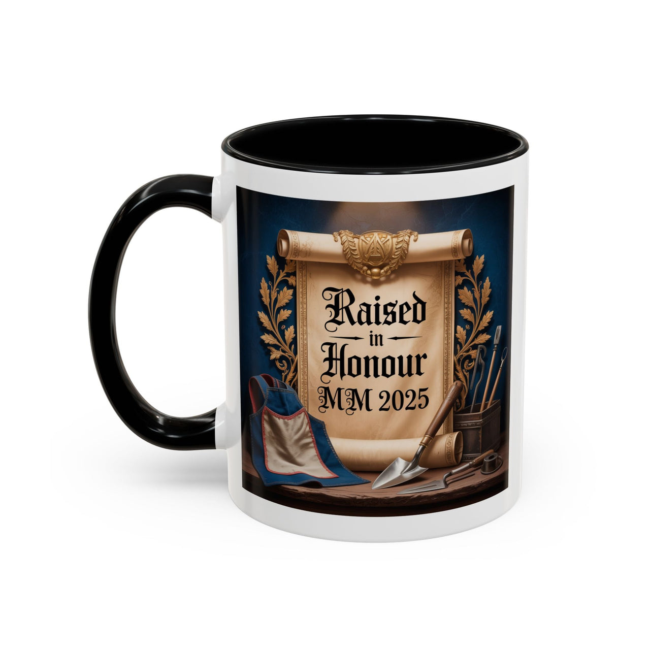 Premium Ready to Go Freemason Design | The Third Degree | Master Mason | Raised in Honour 2025 - Masonic Mugs