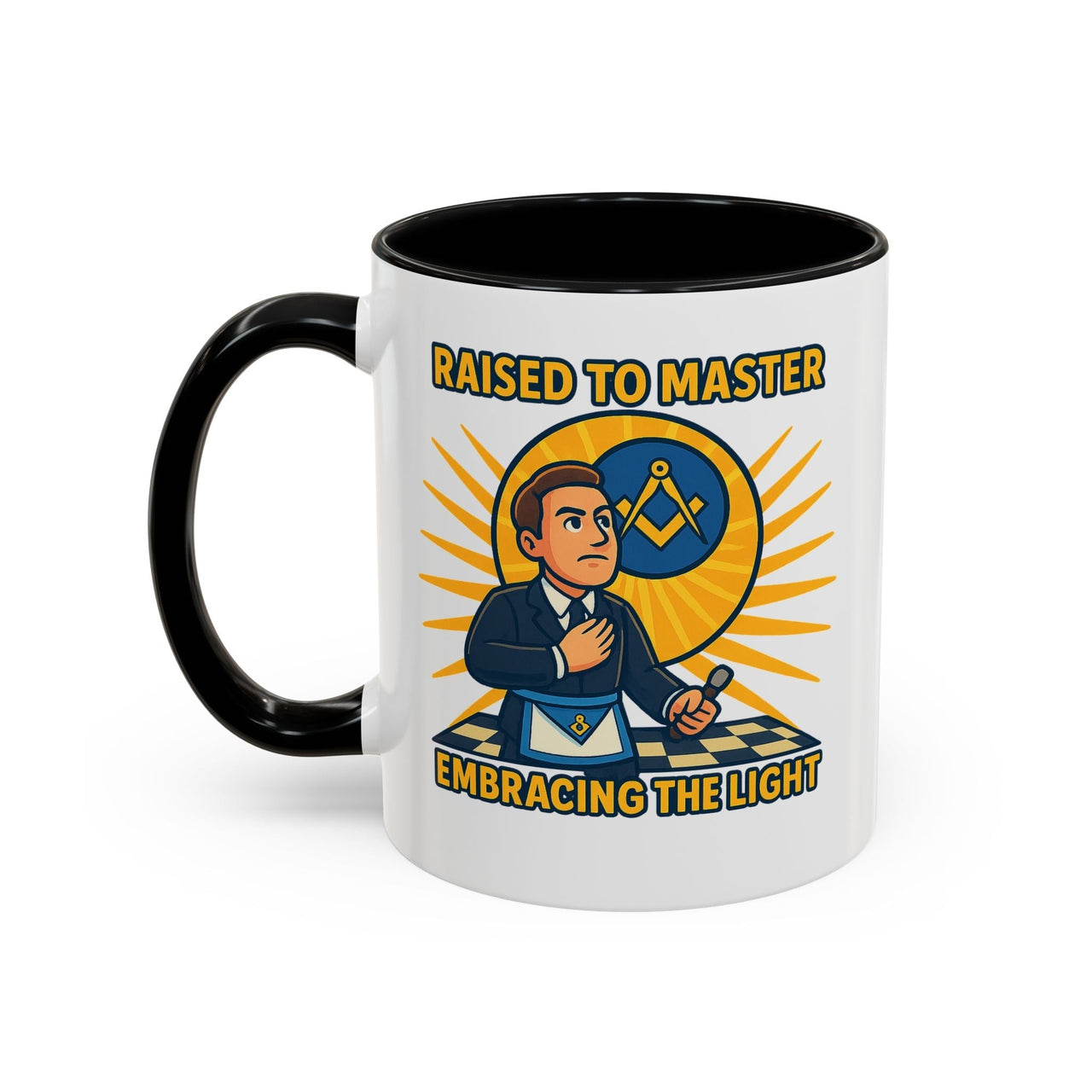 Premium Ready to Go Freemason Design | The Third Degree | Master Mason | Raised to Master - Masonic Mugs
