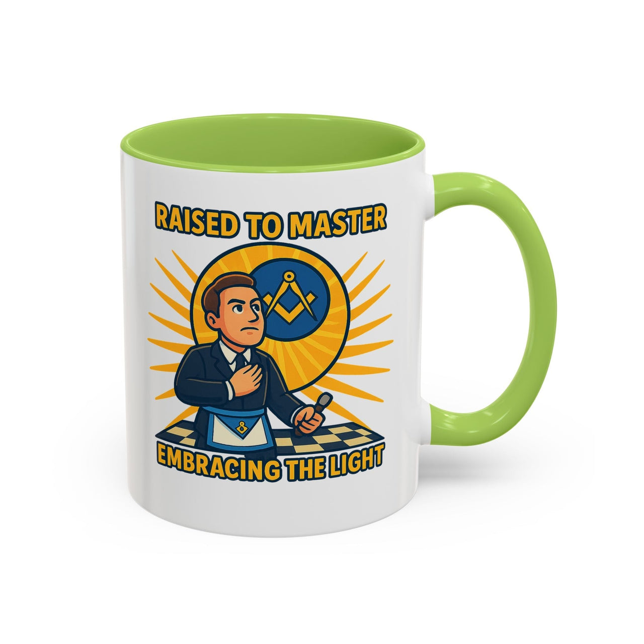 Premium Ready to Go Freemason Design | The Third Degree | Master Mason | Raised to Master - Masonic Mugs