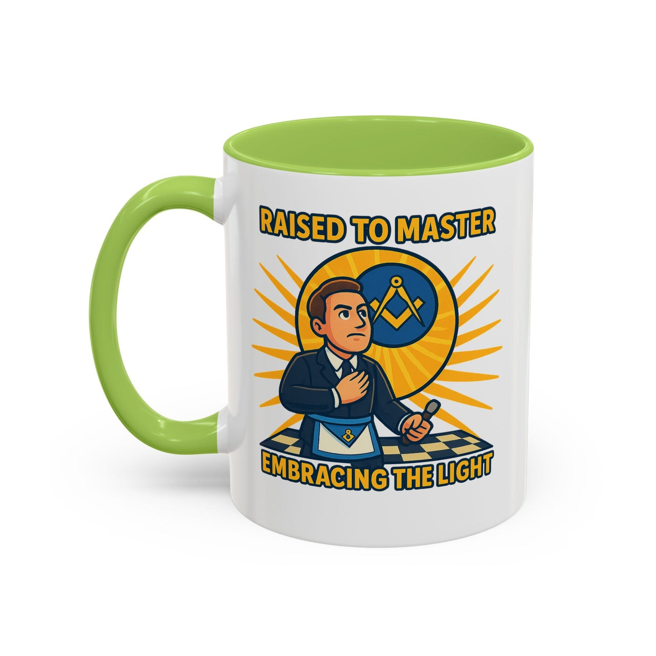 Premium Ready to Go Freemason Design | The Third Degree | Master Mason | Raised to Master - Masonic Mugs