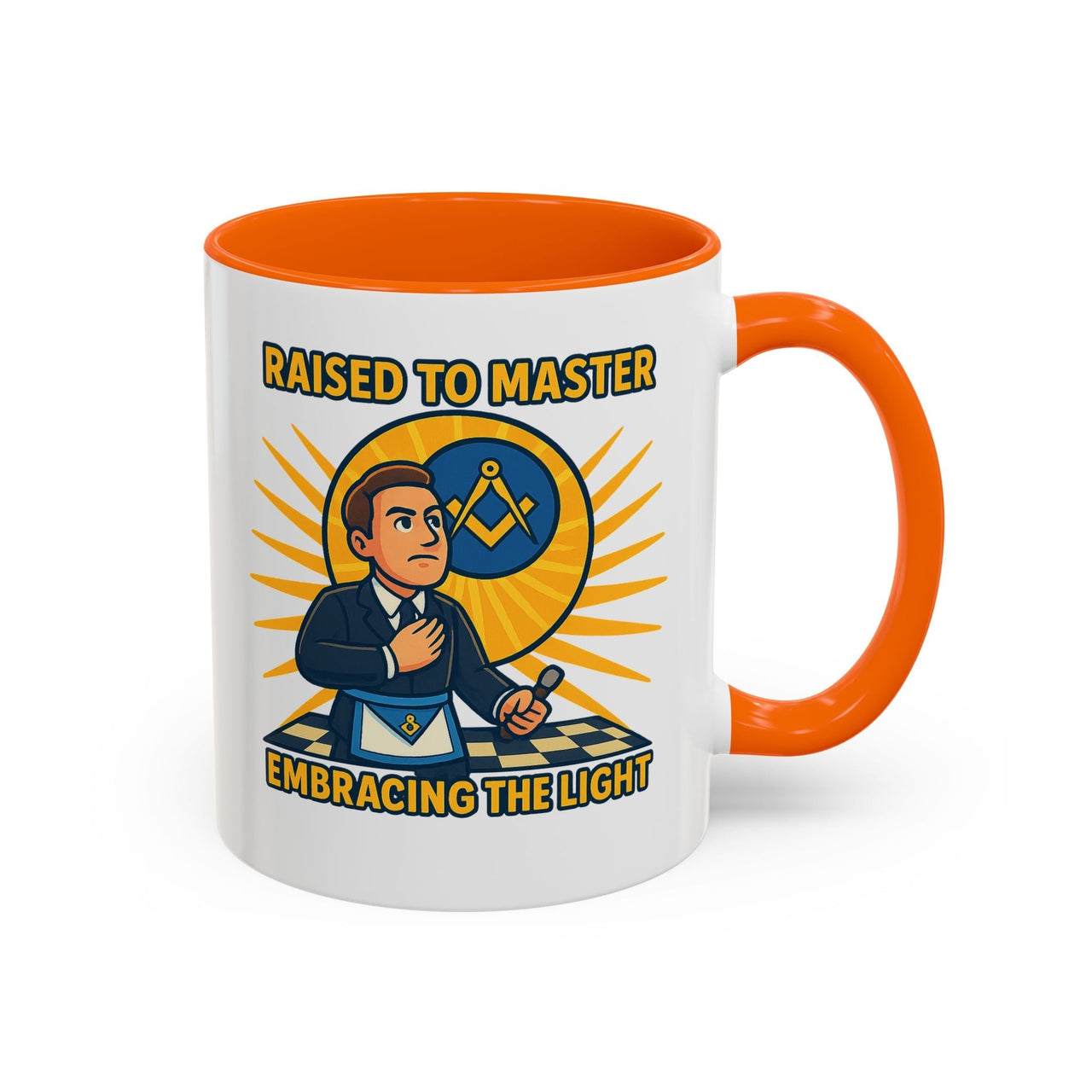 Premium Ready to Go Freemason Design | The Third Degree | Master Mason | Raised to Master - Masonic Mugs