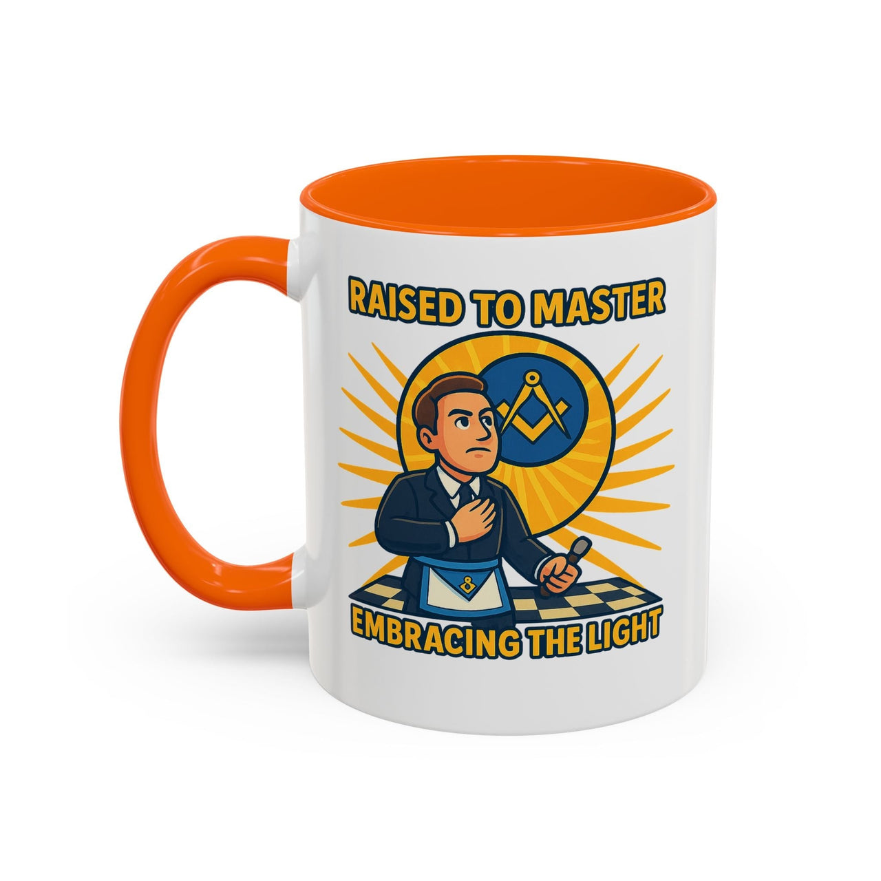 Premium Ready to Go Freemason Design | The Third Degree | Master Mason | Raised to Master - Masonic Mugs