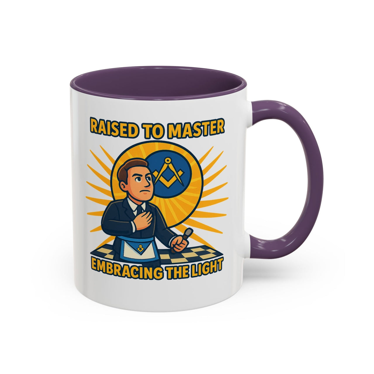Premium Ready to Go Freemason Design | The Third Degree | Master Mason | Raised to Master - Masonic Mugs