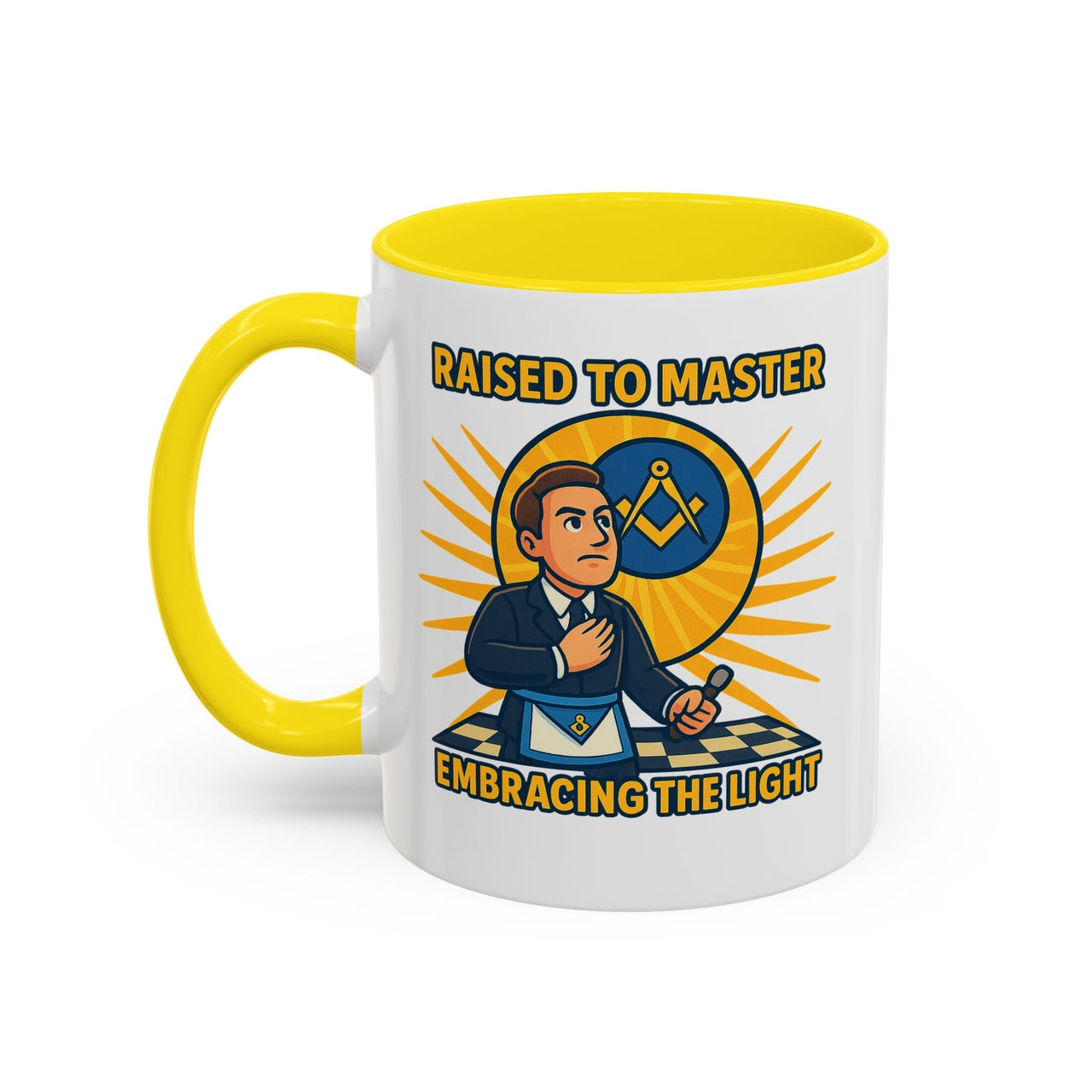 Premium Ready to Go Freemason Design | The Third Degree | Master Mason | Raised to Master - Masonic Mugs
