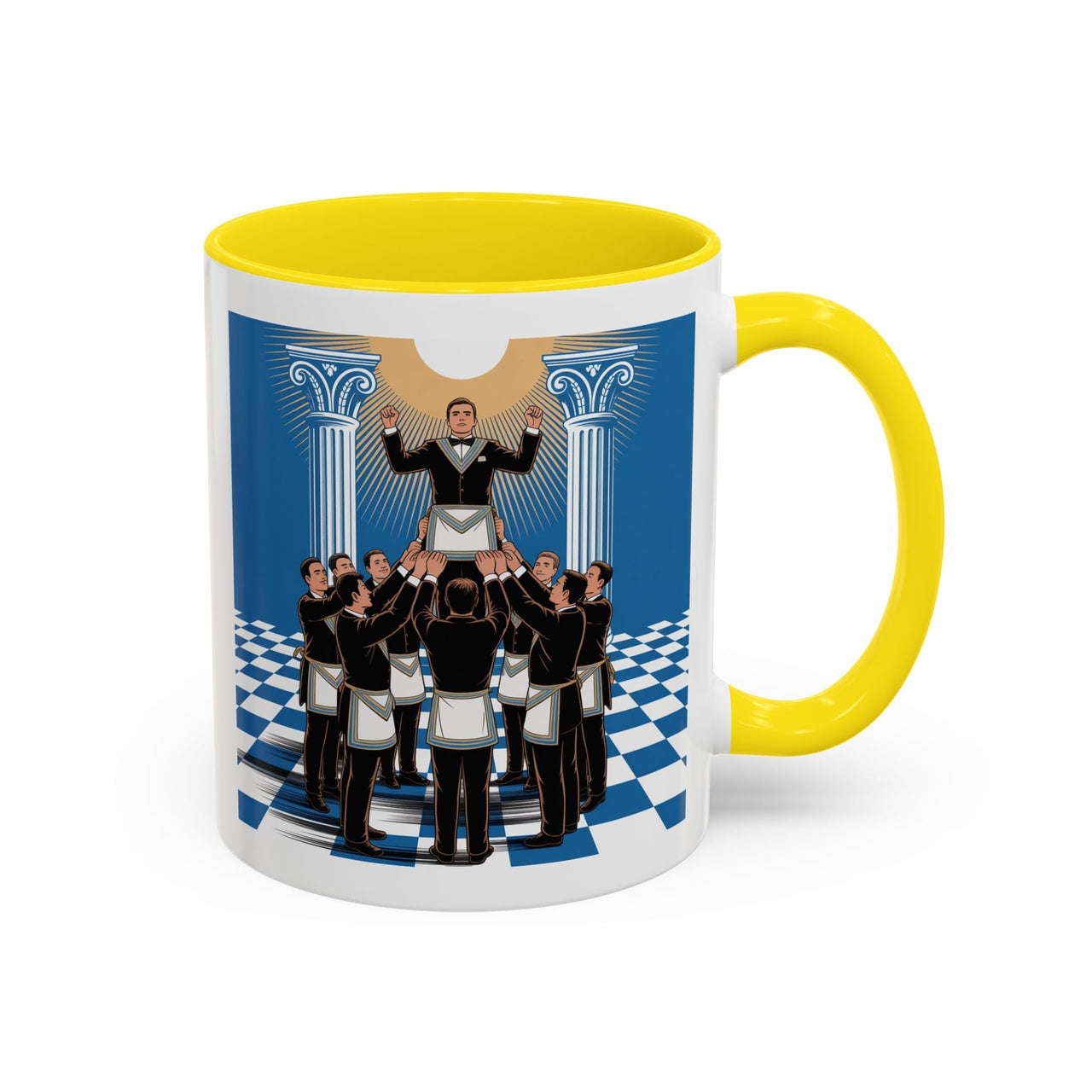 Premium Ready to Go Freemason Design | The Third Degree | Master Mason | Raised to the Sublime Degree - Masonic Mugs