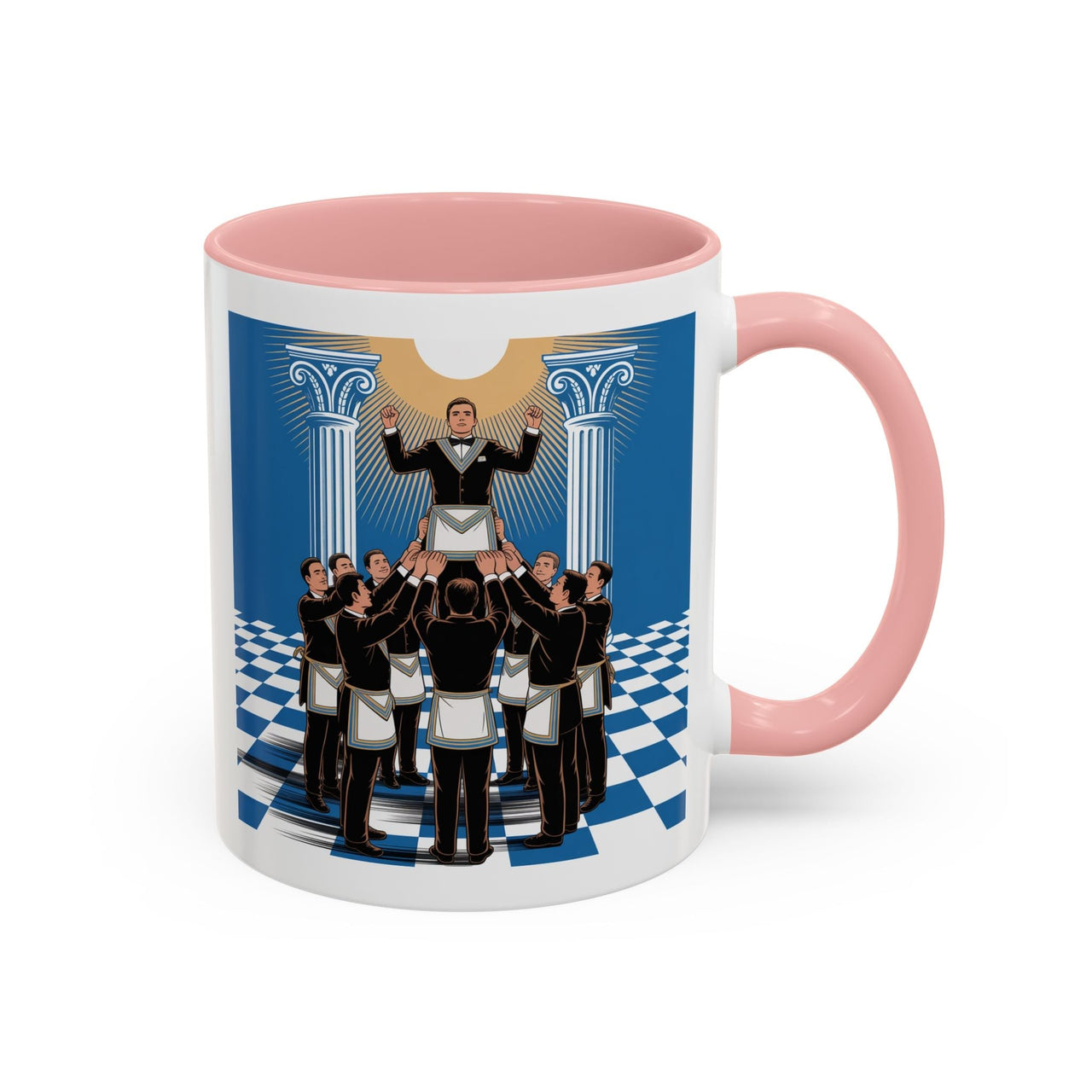 Premium Ready to Go Freemason Design | The Third Degree | Master Mason | Raised to the Sublime Degree - Masonic Mugs