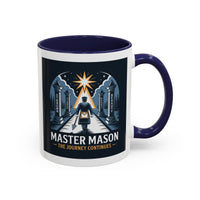 Premium Ready to Go Freemason Design | The Third Degree | Master Mason | The Journey Continues - Masonic Mugs