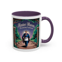 Premium Ready to Go Freemason Design | The Third Degree | Master Mason | The Journey Continues - Masonic Mugs