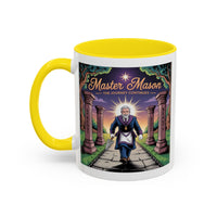 Premium Ready to Go Freemason Design | The Third Degree | Master Mason | The Journey Continues - Masonic Mugs