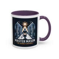 Premium Ready to Go Freemason Design | The Third Degree | Master Mason | The Journey Continues - Masonic Mugs