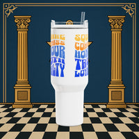 Premium Ready to Go Freemason Design Tumbler 40oz – Square & Compasses Design – Honour, Truth, Loyalty – Freemason Ready|to|Go Gift - Masonic Mugs