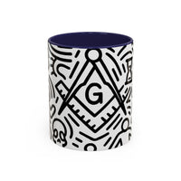 Premium Ready to Go Mug : Freemason design - Masonic Mugs