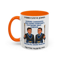 Provincial Grand Deacons Design Personalised Mug - Guiding Candidates - Masonic Mugs