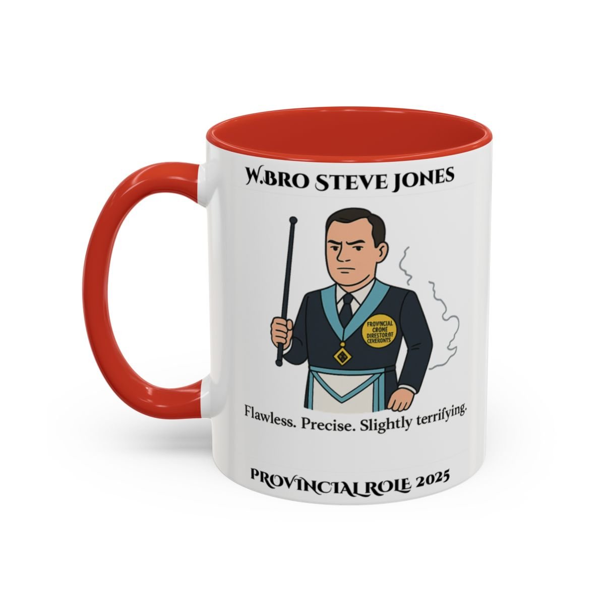Provincial Grand Director of Ceremonies Personalised Mug - Flawless - Masonic Mugs