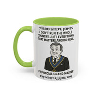 Provincial Grand Master (PGM) Design Personalised Mug - I don't run the whole country - Masonic Mugs