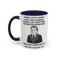 Provincial Grand Master (PGM) Design Personalised Mug - I don't run the whole country - Masonic Mugs