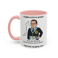 Provincial Grand Secretary Design Personalised Mug - Runs the province - Masonic Mugs