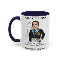 Provincial Grand Secretary Design Personalised Mug - Runs the province - Masonic Mugs