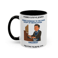 Provincial Organist Design Personalised Mug - Brings Harmony to Chaos - Masonic Mugs