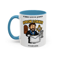 Tyler Design - Freemason Personalised Mug - Apron Loaner Masonic Mugs