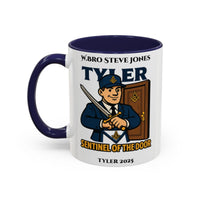Tyler Design - Freemason Personalised Mug - Sentinel of the door - Masonic Mugs